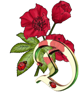 Animated Alphabet Blooms Flowers Page Thirty Seven