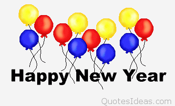 Free clip art Happy new year 2016