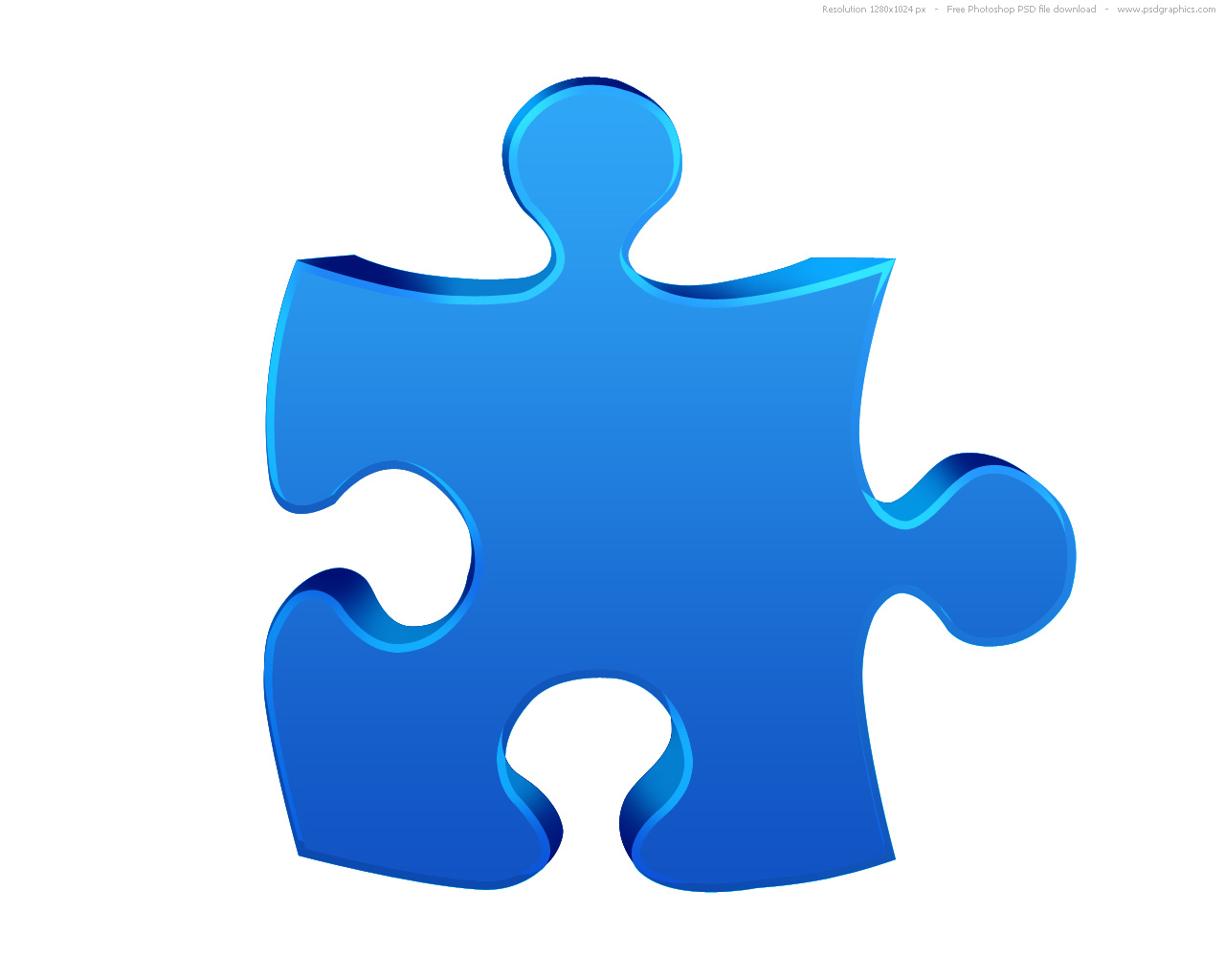 PSD jigsaw puzzle icon | PSDGraphics