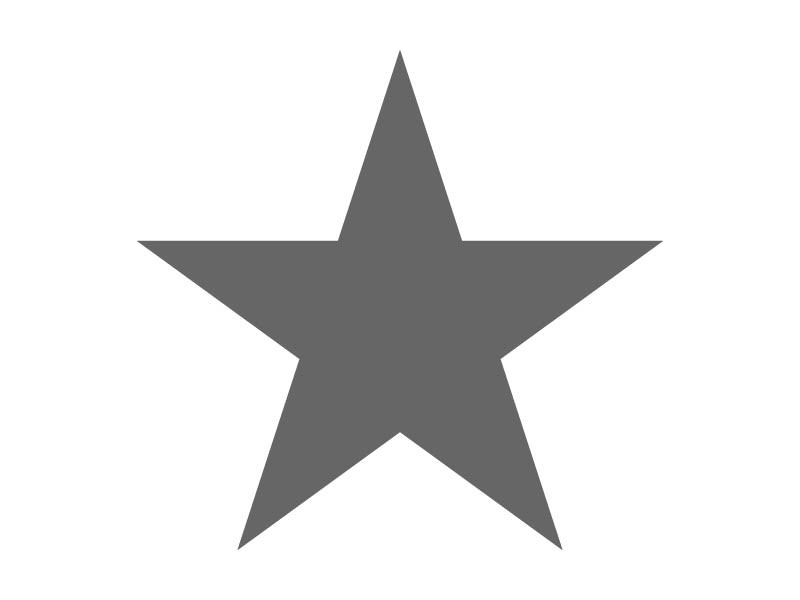 Star Stencil | Craftcuts.com