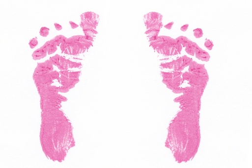Baby Girl Border Clip Art