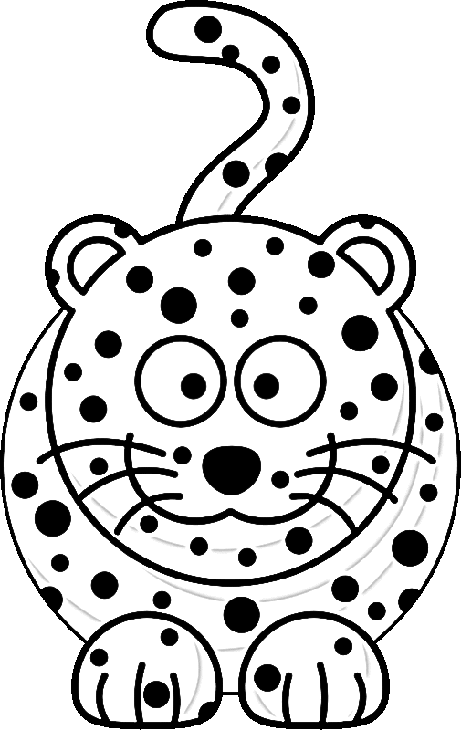 Leopard Coloring Page | Coloring Pages Animals Org - ClipArt Best ...