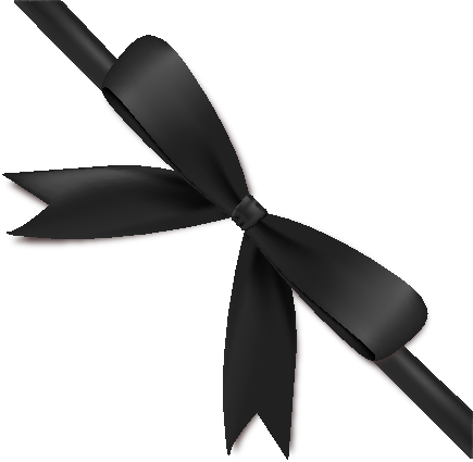 Best Photos of Black Satin Bow Clip Art - Black Bow with Ribbon ...