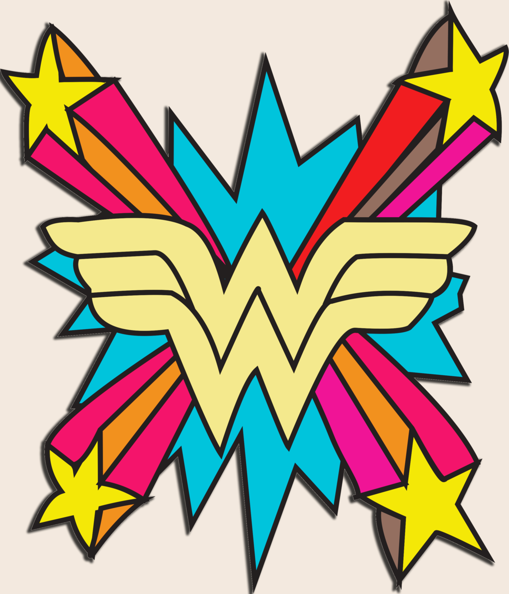 Wonder woman logo clipart
