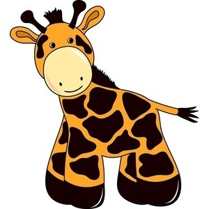 Baby Giraffe Clipart - Tumundografico