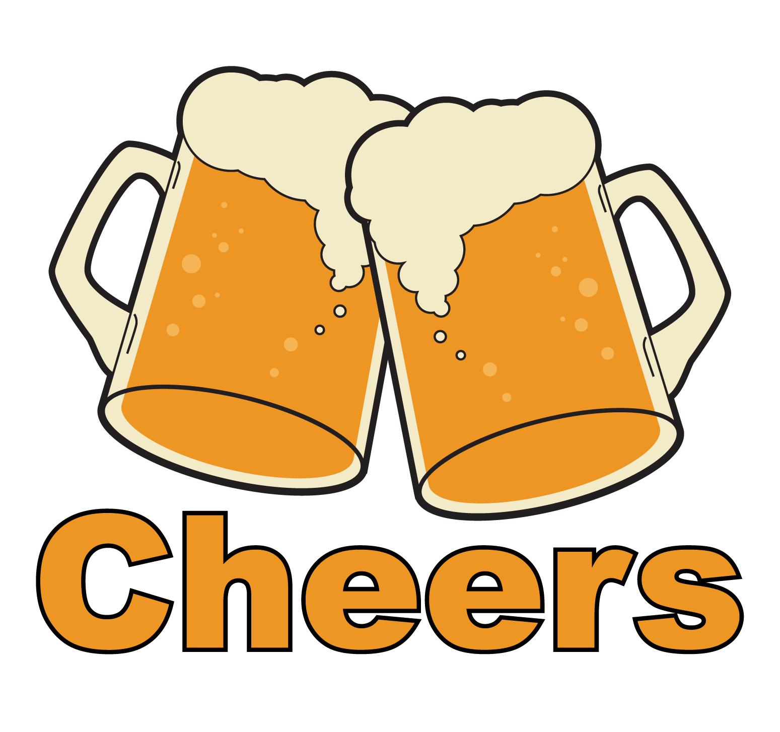Beer Mugs Cheers Clipart - Cliparts and Others Art Inspiration