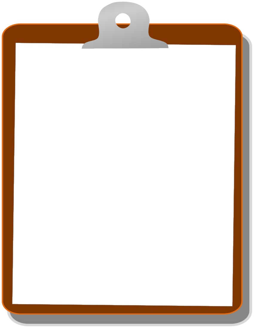 Clipboard Clipart