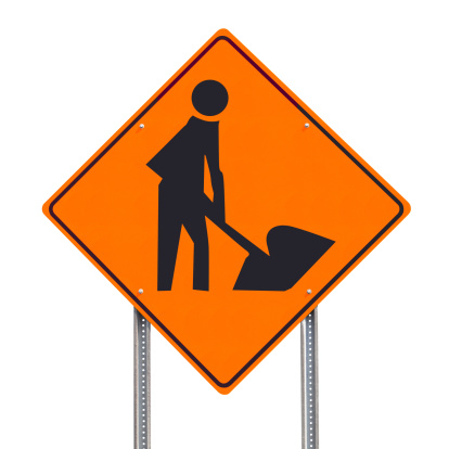 Men At Work Sign Pictures, Images and Stock Photos