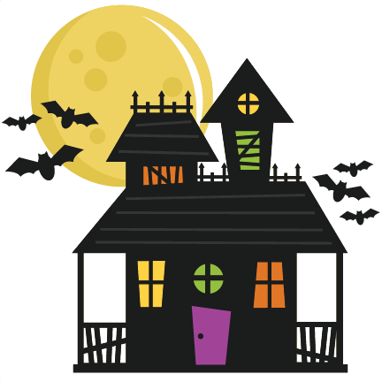 Haunted house clipart png