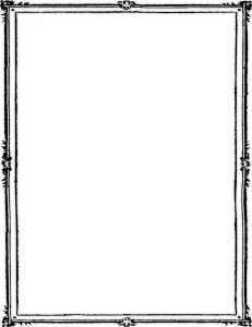 Simple Double Border Clip Art Download