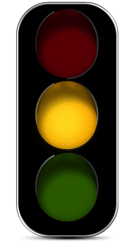 Clipart traffic light yellow - ClipartFox
