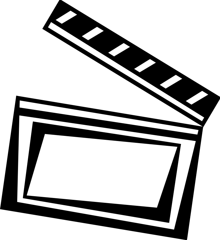 Movie symbols clip art