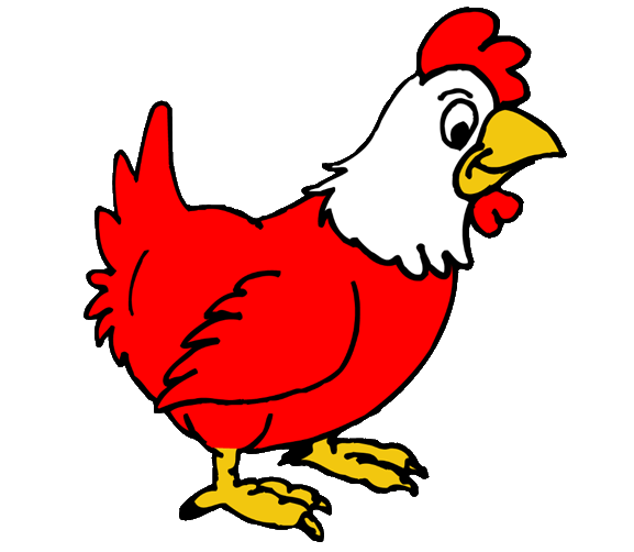 Little Red Hen Clipart