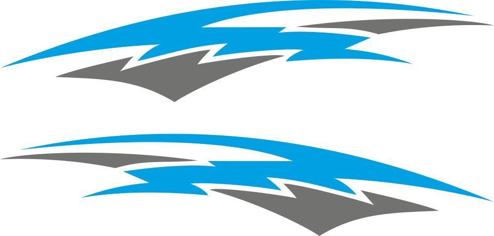 002 Large Tribal Design Caravan Motorhome Car Vinyl Sticker ...