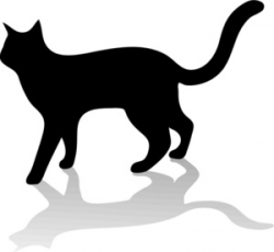 Cat Silhouette Pattern - ClipArt Best