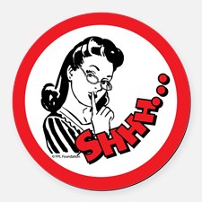 Librarian Shhh Car Magnets, Personalized Librarian Shhh Magnetic ...