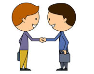 Clipart people shaking hands