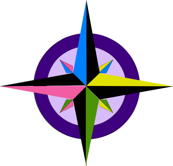 Compass Rose Clip Art - vector clip art online ...