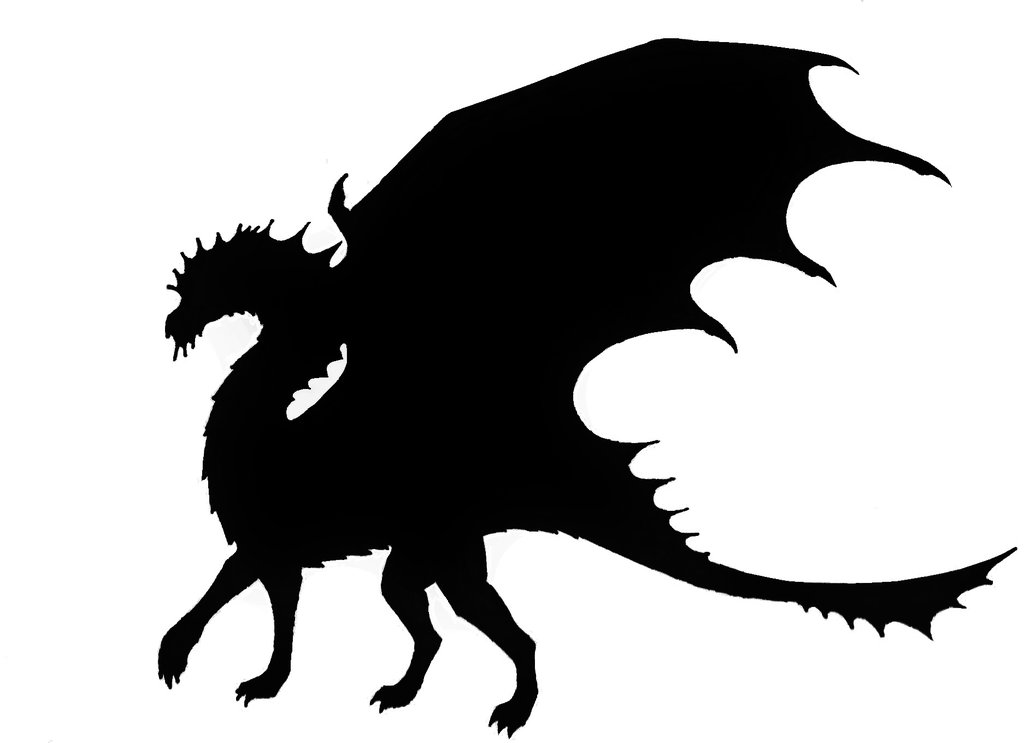 Dragon Silhouette | Free Download Clip Art | Free Clip Art | on ...