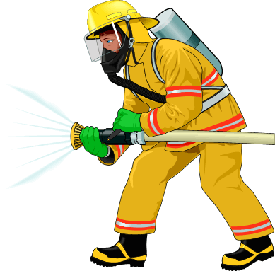 Little Firefighters Clipart By Cocoamint On Etsy
