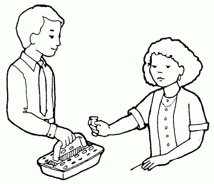 Sacrament Coloring Pages - AZ Coloring Pages