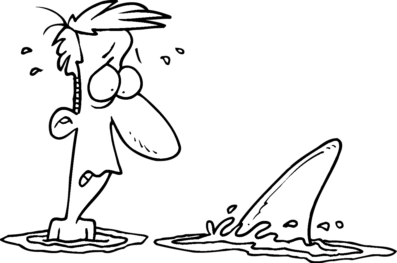 Coloring Pages Of Shark Teeth - ClipArt Best