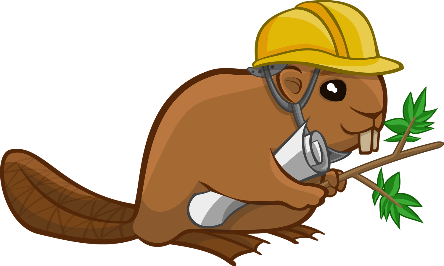 Free Cartoon Beaver Clip Art