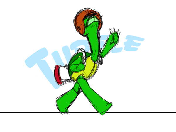 Walk Cycle Rotoscoping