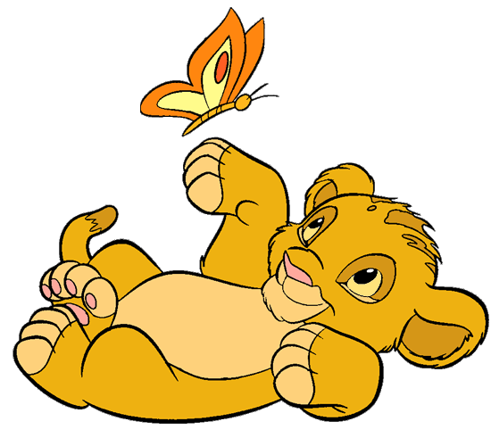 Baby Simba Clip Art Images | Disney Clip Art Galore
