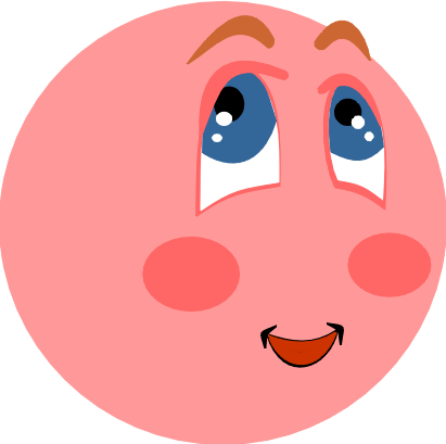 Blushing Smiley Face Clipart