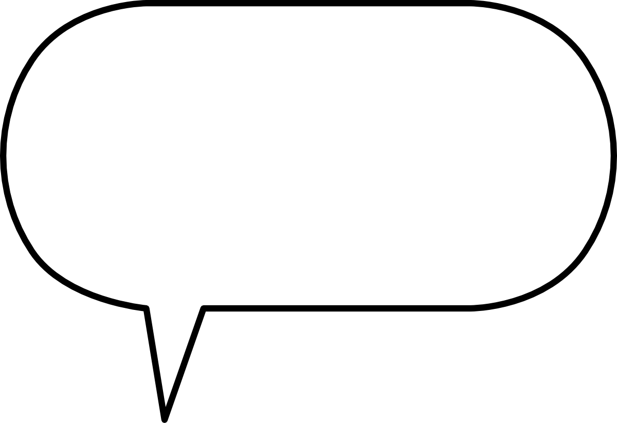 Speech Bubble Border 2 Vector: AI and EPS Downloads