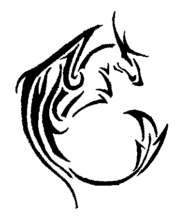 deviantART: More Like Swirly fire dragon tattoo by