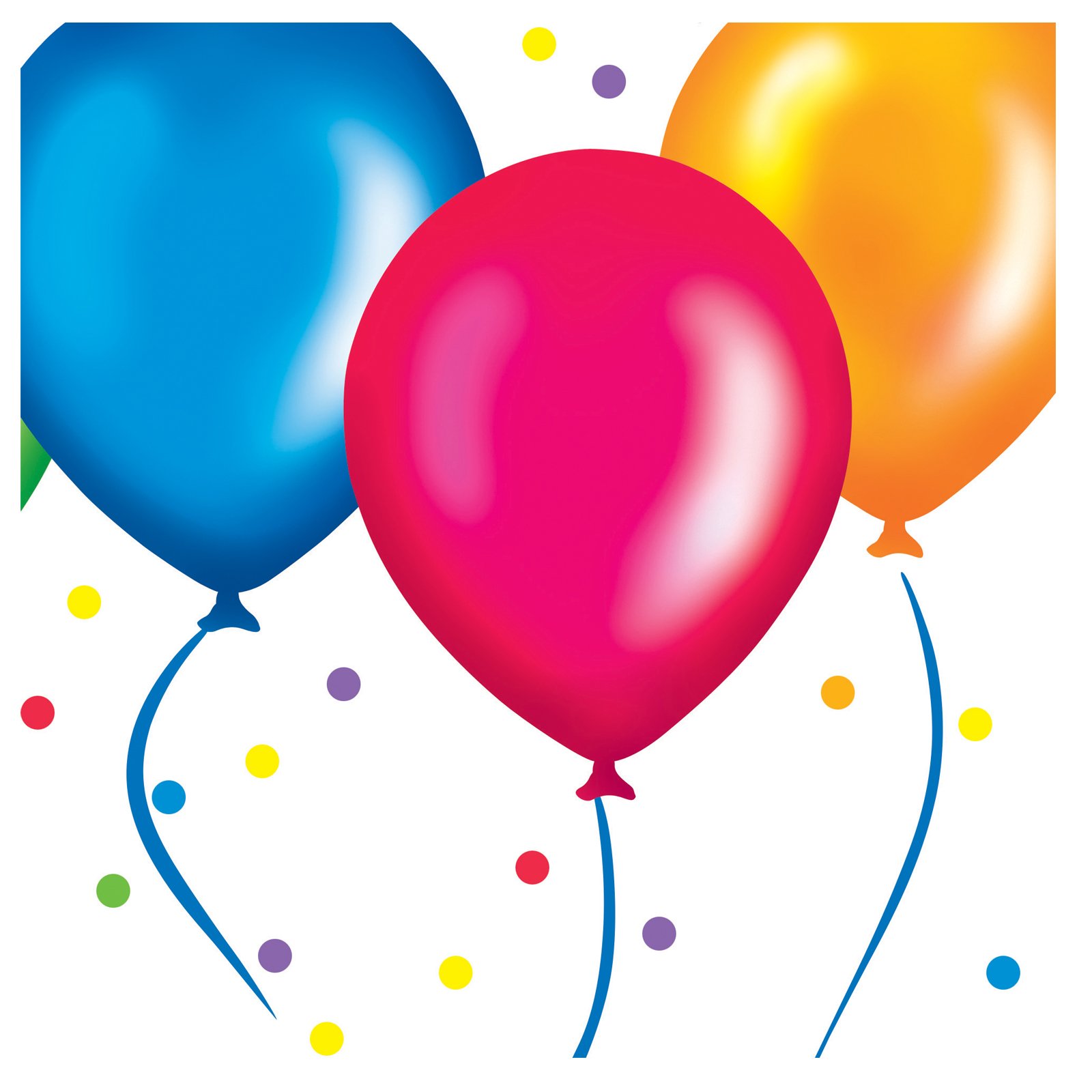 Cheap birthday balloons lunch napkins at go4costumes clipart best