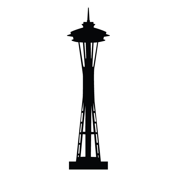Seattle space needle clip art