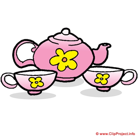 Tea Set Clipart