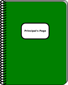 Principal Journal Clip Art - vector clip art online ...