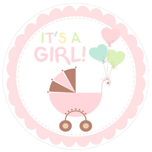 Baby shower clipart girl
