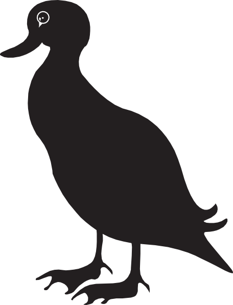 Landing Duck Clipart