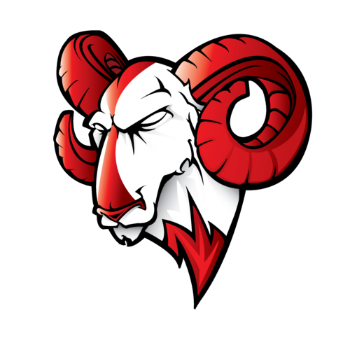 Ram head profile clipart