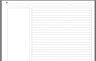 Word Template Lined Paper - ClipArt Best