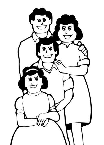Best Black Family Clipart #23692 - Clipartion.com