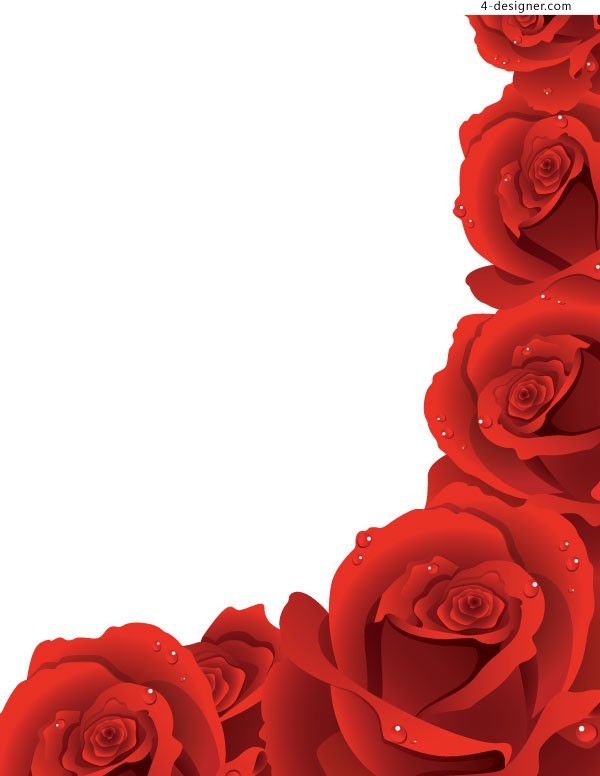 Free rose border
