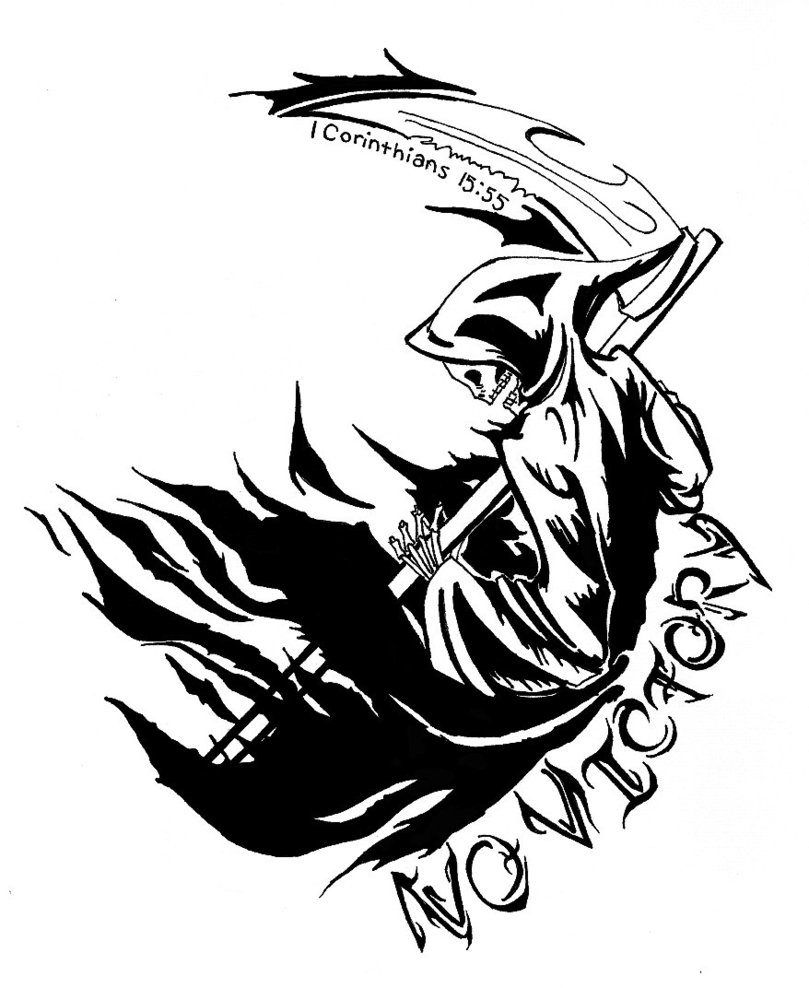 Grim Reaper Tattoo Images & Designs