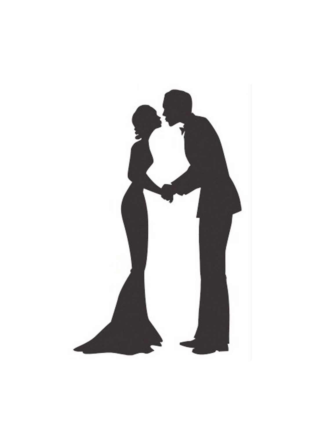 Wedding Silhouette | Free Download Clip Art | Free Clip Art | on ...