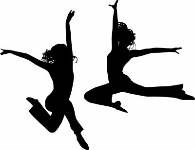 Jazz dancer clipart
