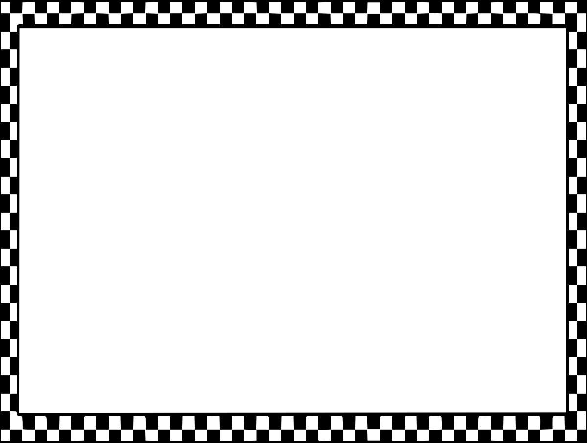 Black And White Border