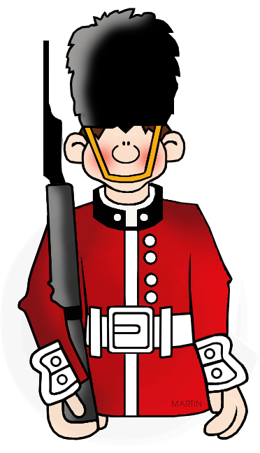 Free Military Clip Art by Phillip Martin, British Soldier