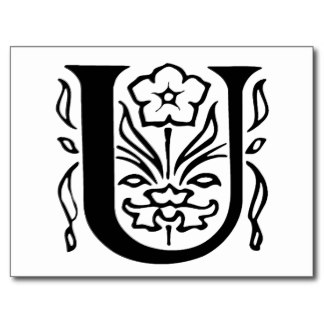 Fancy Letter U - ClipArt Best