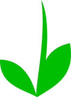 Flower stem clipart outline