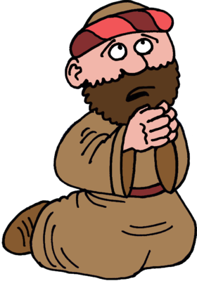 Image: Praying Prophet | Prayer Clip Art | Christart.com